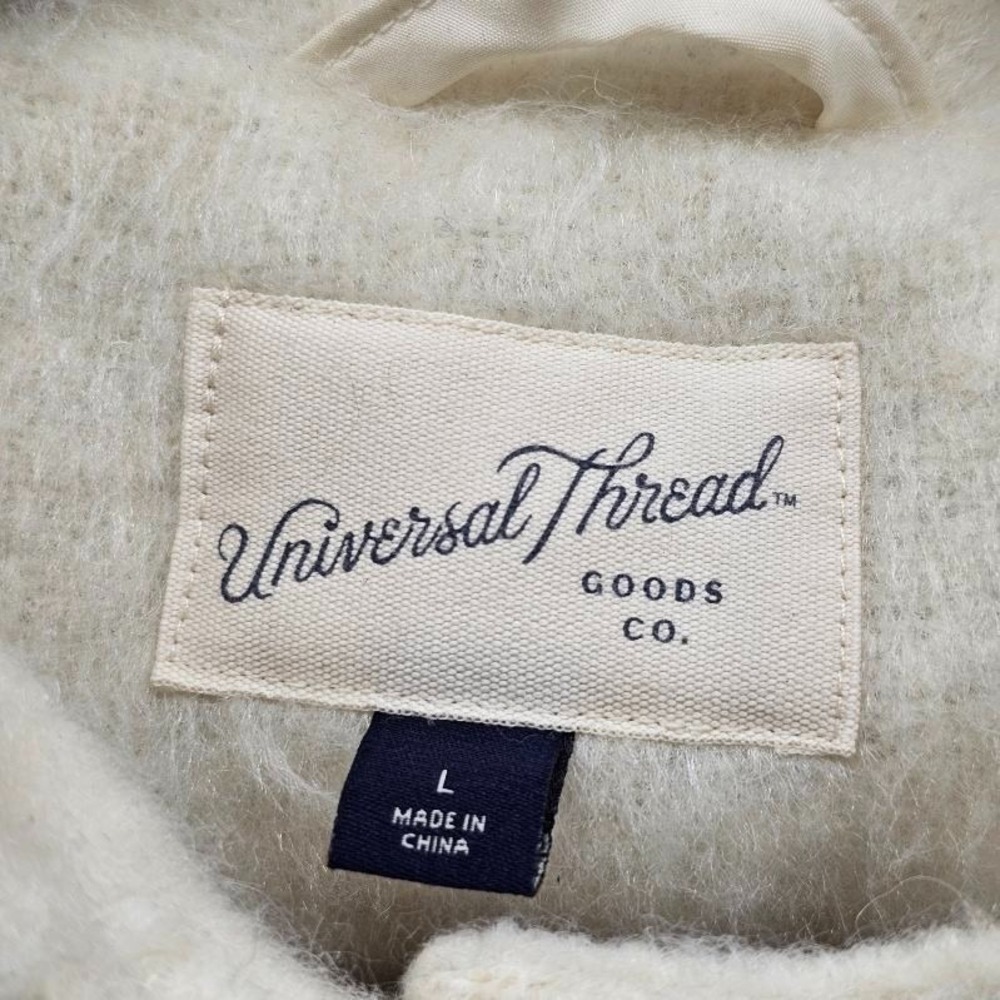 Universal Thread Womens Size Large Lined Wool Blend Jacket Shacket Fall Winter - Picture 5 of 8